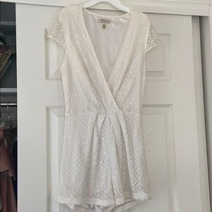 Arden B white romper